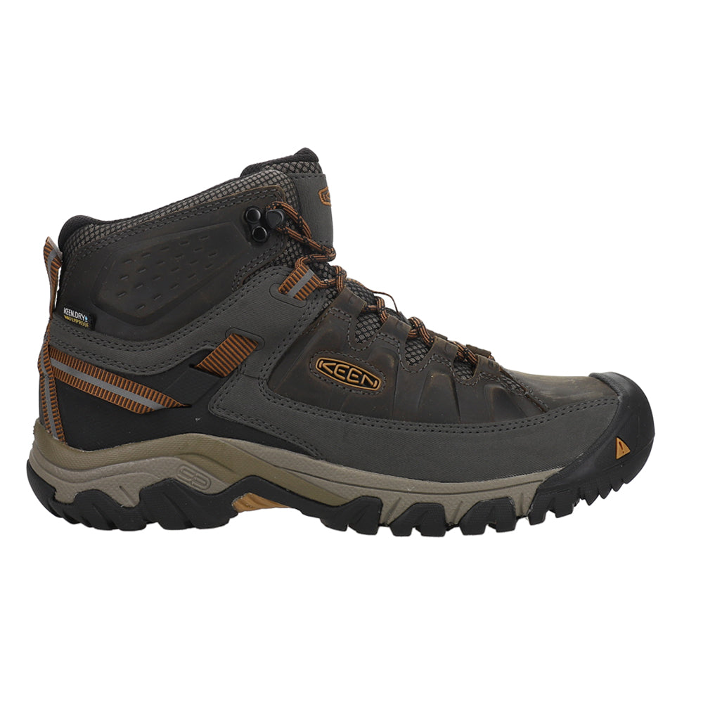 Shop Black, Grey Mens Keen Targhee III Waterproof Hiking Boots