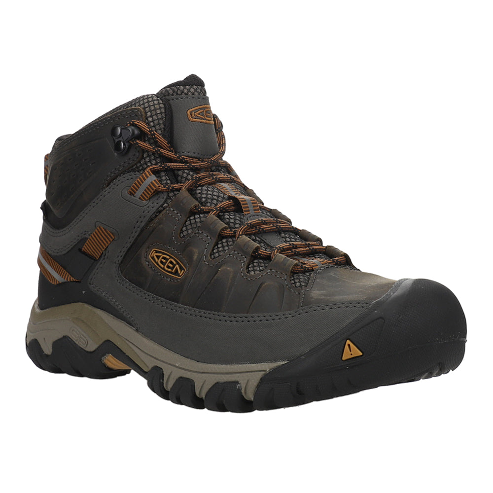 Shop Black, Grey Mens Keen Targhee III Waterproof Hiking Boots Shoebacca