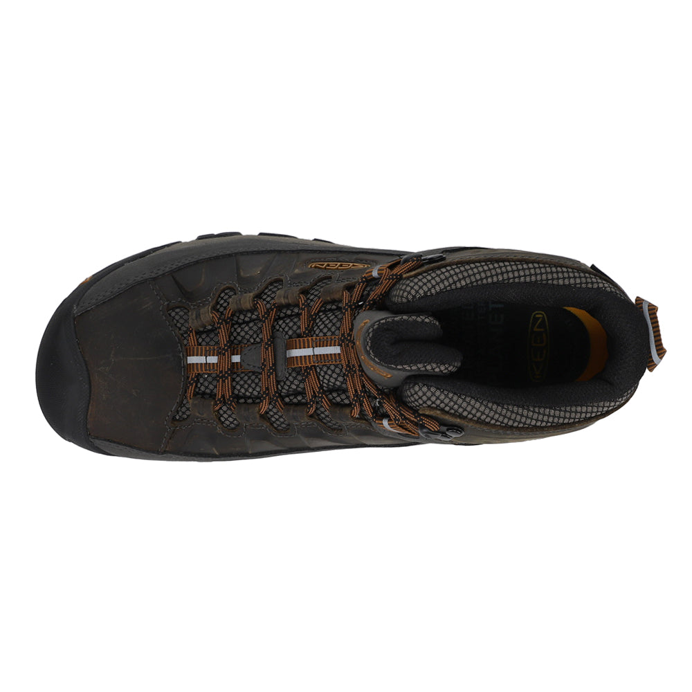 Shop Black, Grey Mens Keen Targhee III Waterproof Hiking Boots Shoebacca