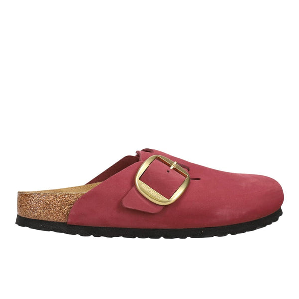 Boston Big Buckle Nubuk Leather in Color Berry Crush | Hong Kong