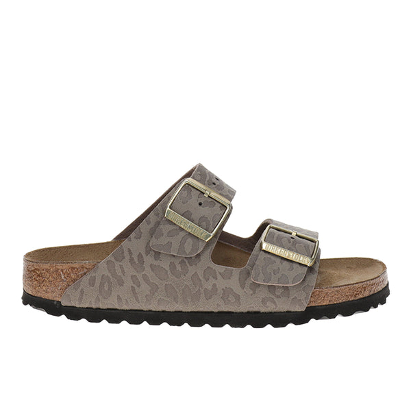Shop Grey Womens Arizona Synthetics Footbed Sandals – Shoebacca