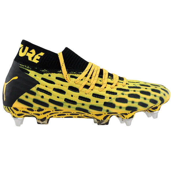 Shop Yellow Mens Puma Future 5.1 Netfit MxSG Soccer Cleats – Shoebacca