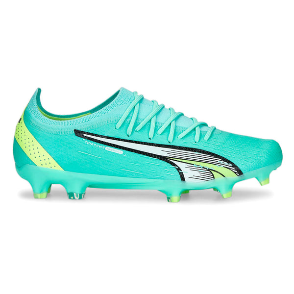 Shop Green Womens Puma Ultra Ultimate Firm Ground/Artificial