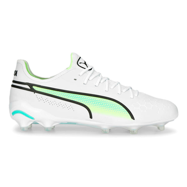 Shop White Womens Puma King Ultimate Firm Ground/Artificial Ground