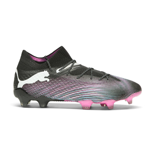 Shop Black, Pink Womens Puma Future 7 Ultimate Firm Ground
