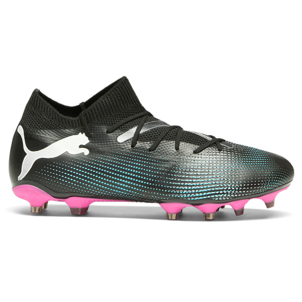 Shop Black, Pink Womens Puma Future 7 Match Firm Ground/Artificial