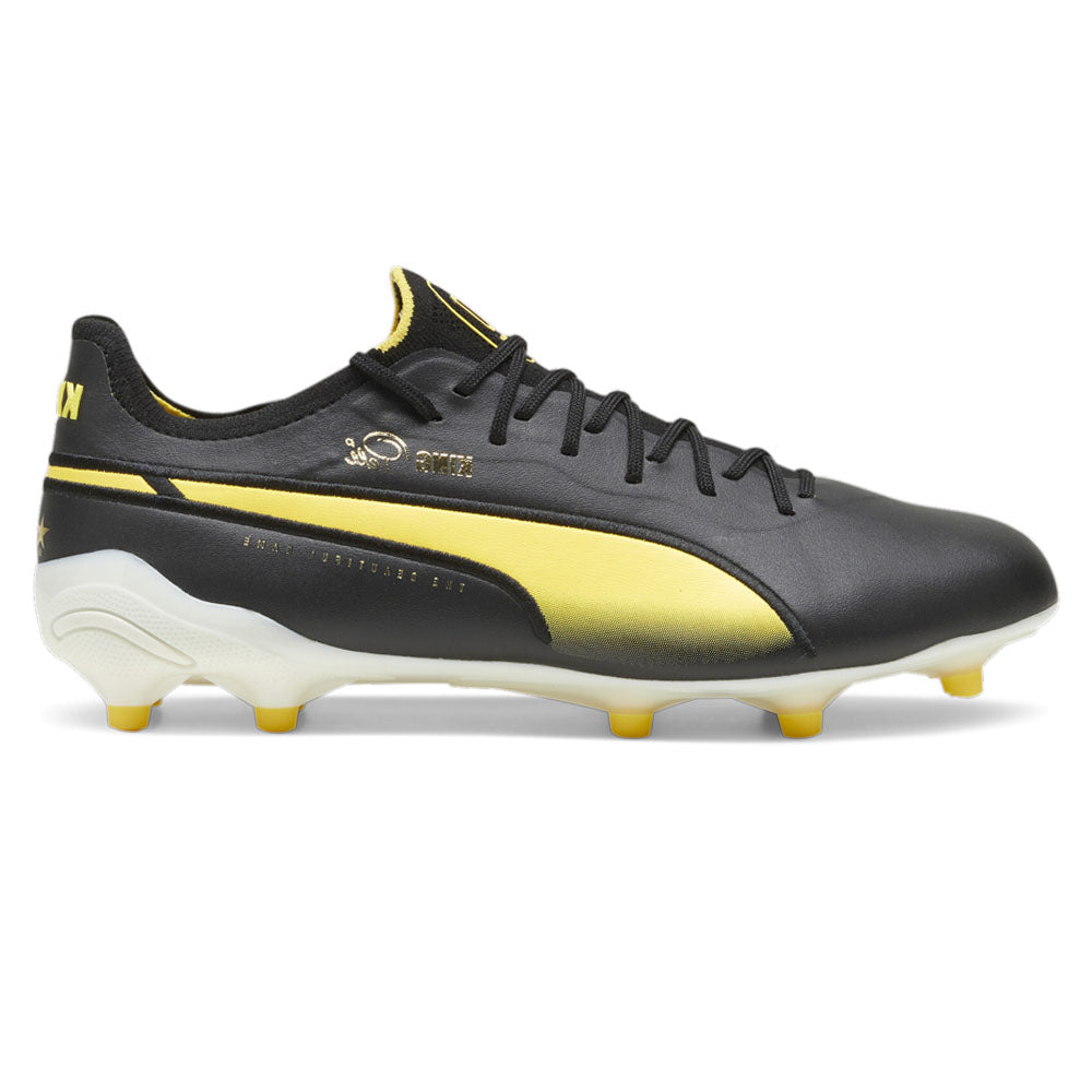 Shop Black Mens Puma King Ultimate Pele Firm Ground/Artificial