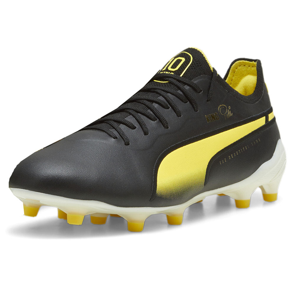 Shop Black Mens Puma King Ultimate Pele Firm Ground/Artificial