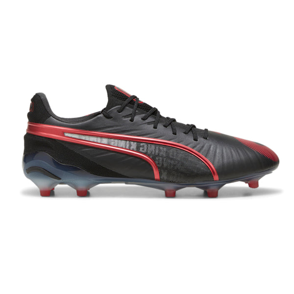 Shop Black Mens Puma King Ultimate Launch Edition Firm Ground