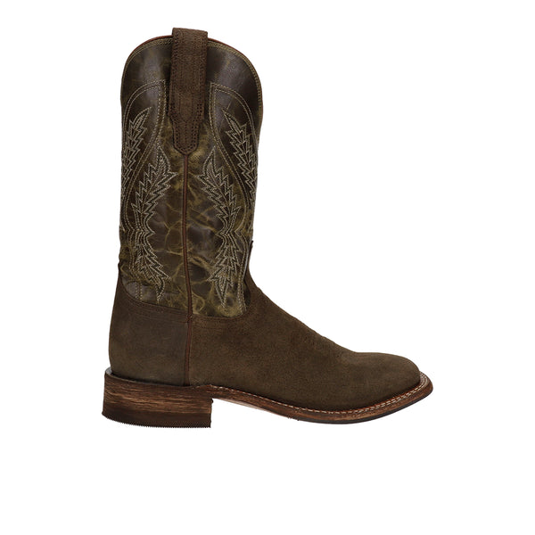 Shop Green Mens The Doc Frontier Square Toe Cowboy Boots – Shoebacca