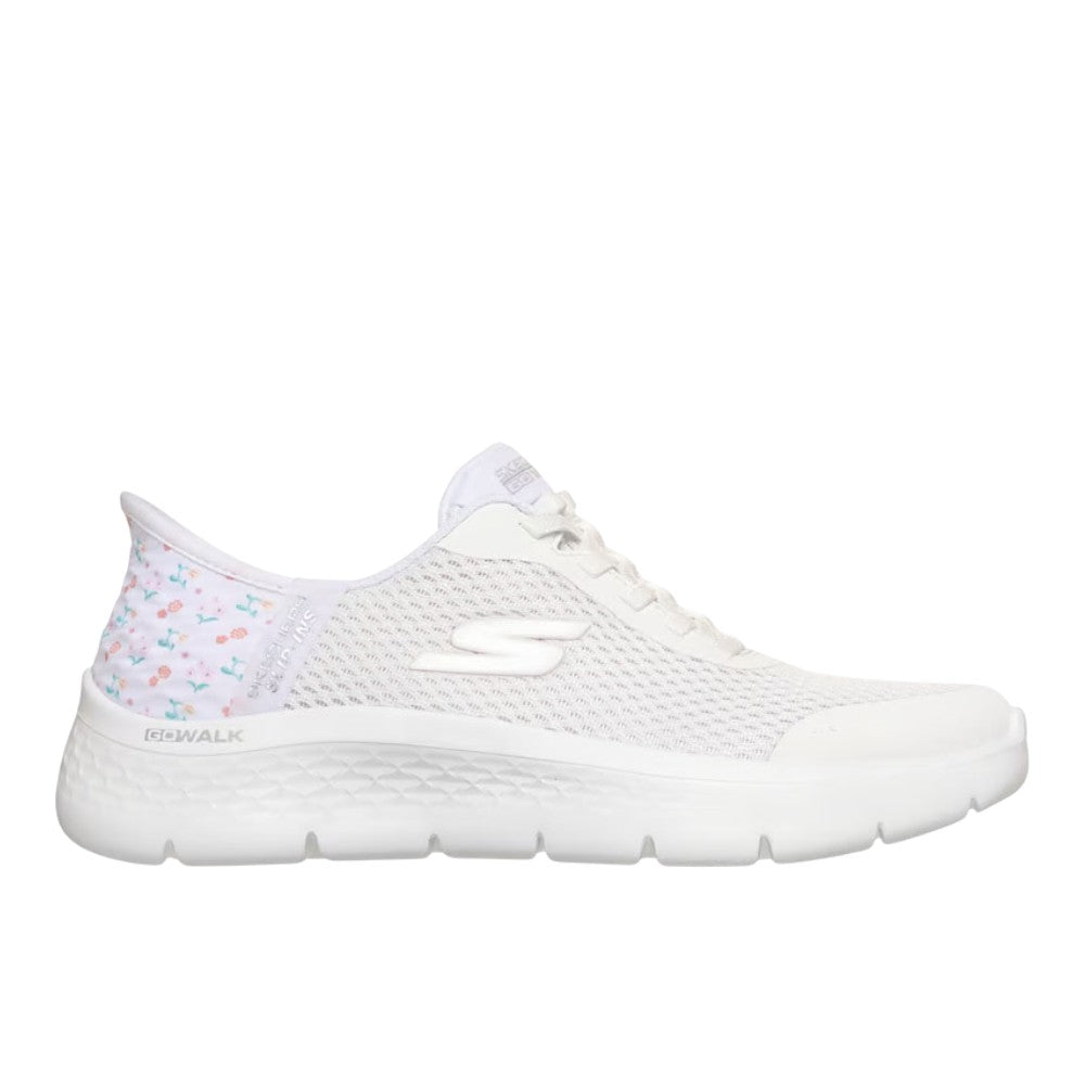 まるぼろ Shop White Womens Slip-ins GO WALK Flex Lily Rose Walking Shoes