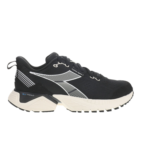 Myths Black & White Mythos Vigore 2 Athletic Sneakers Amazon.com | Diadora Womens Mythos Blushield Vigore 2  main image 3