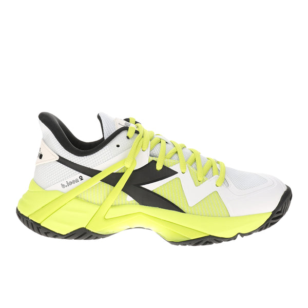 Shop White, Yellow Mens B.Icon 2 All Ground Tennis Shoes – Shoebacca