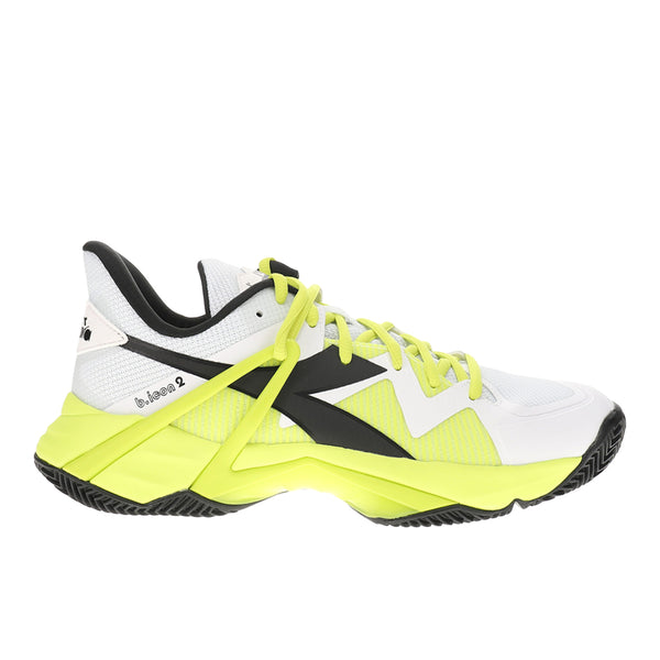 Shop White, Yellow Mens B.Icon 2 Clay Tennis Shoes – Shoebacca