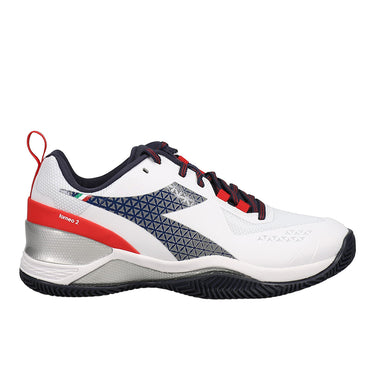 Chaussures De Tennis Diadora Blushield Tournoi - Argile - Hommes - Bleues - Neuves