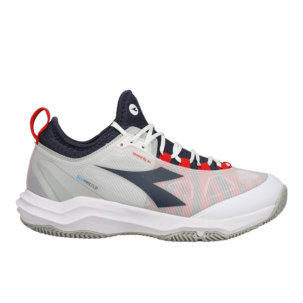 Shop Grey Mens Diadora Speed Blushield Fly 4 Plus Clay Tennis