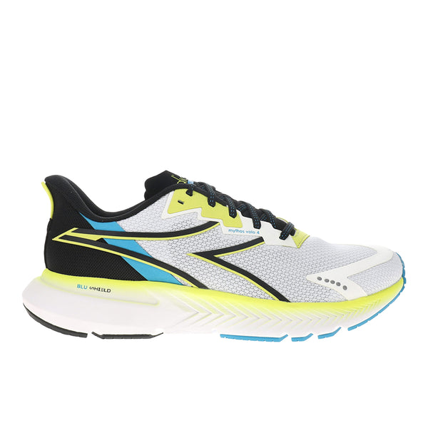 Shop White Mens Mythos Blushield Volo 4 Running Shoes  display picture 3