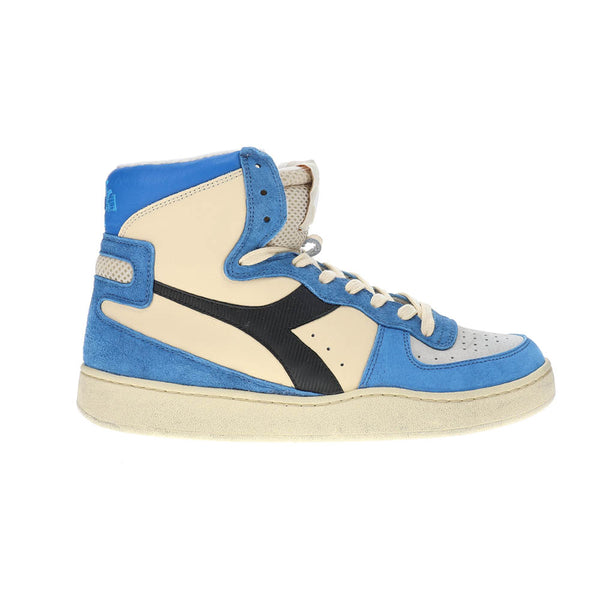 Shop Blue, Off White Mens Mi Basket Podio Italia High Top Sneakers