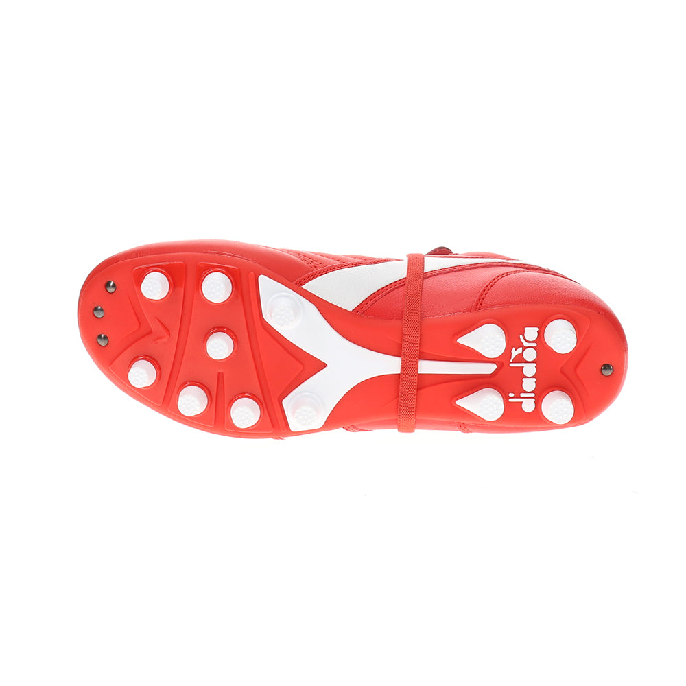 Diadora Men's Brasil Lt T Mdpu Soccer Cleats - Blue Size 12 Firm Ground Football Shoes