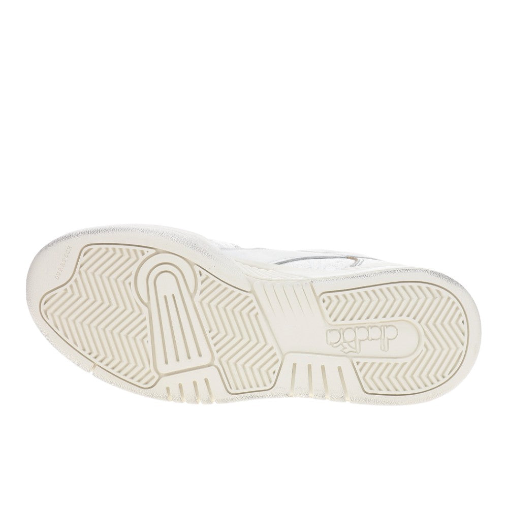 Shop Silver, White Womens B.560 Metallic Lace Up Sneakers – Shoebacca