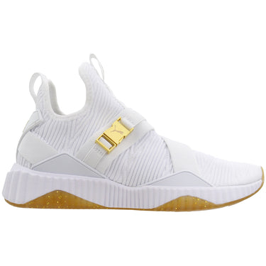Shop White Womens Puma Defy Mid Varsity Slip On Training Shoes – Shoebacca