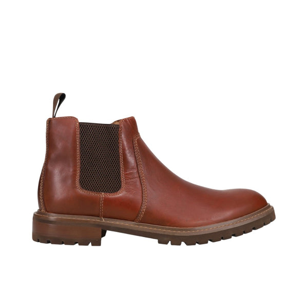 Johnston & Murphy Men Barrett Roper Leather Boots 11M Brown Western Lug Sole NEW Shop Brown Mens Johnston & Murphy Barrett Pull On Roper  main image 2