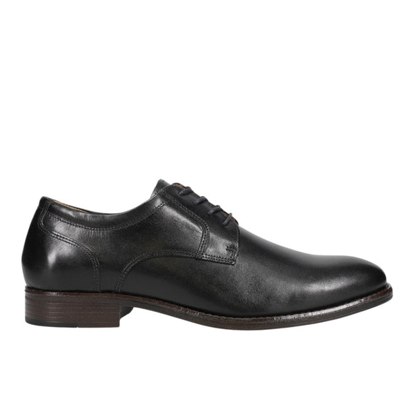 Johnston & Murphy Sz 11M Lewis Plain Toe Oxford Dress Shoes Classic BlackLeather Men main image 2