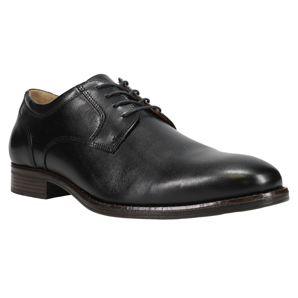 black dress shoes johnston murphy Shop Black Mens Johnston & Murphy Lewis Oxford Plain Toe Dress Shoes – Shoebacca