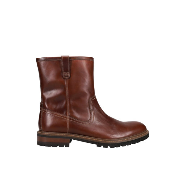 Shop Brown Mens Johnston & Murphy Barrett Round Toe Boots – Shoebacca