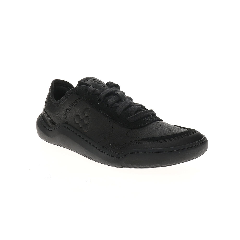 Shop Black Womens Gobi Leather Lace Up Sneakers – Shoebacca