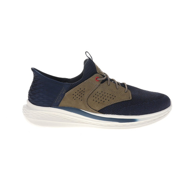 Shop Blue Mens Slip-ins Relaxed Fit Slade Caster Walking Shoes