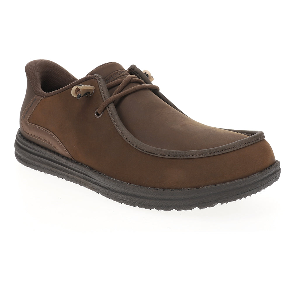 Skechers USA Slip-ins : Relaxed Fit: Melson 10.5 Men's Dark Brown Skechers USA Slip-ins : Relaxed Fit: Melson 10.5 Men's Dark Brown