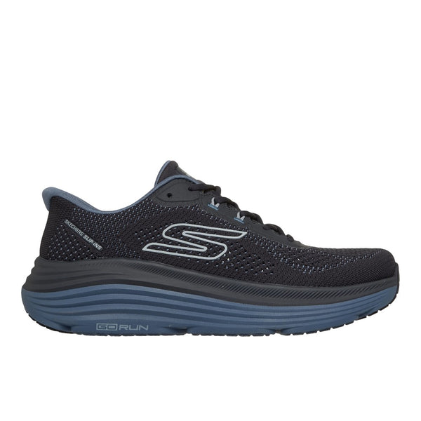 Shop Black Mens Max Cushioning Endeavour Slip-ins Mandalay Running