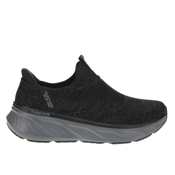 Shop Black Mens Slip-ins Relaxed Fit Edgeride Commissioner Slip On