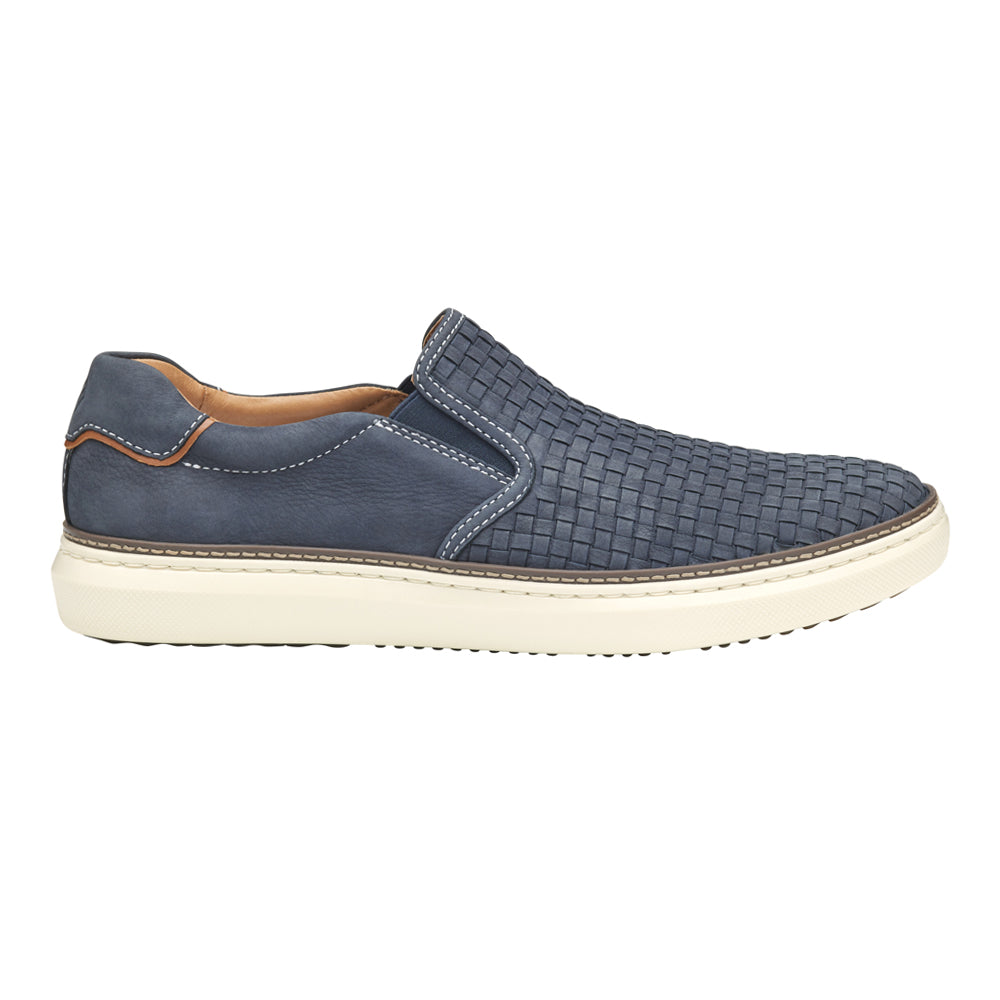 Shop Blue Mens McGuffey 2 Woven Slip On Sneakers – Shoebacca