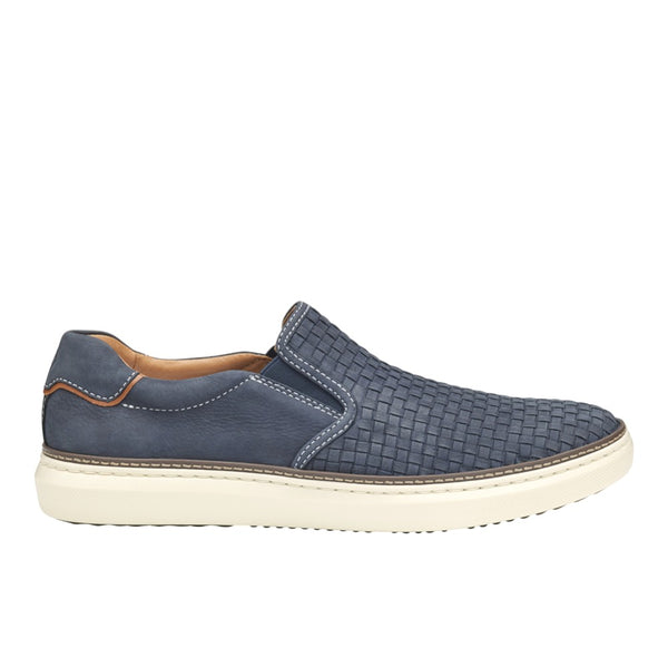 Shop Blue Mens McGuffey 2 Woven Slip On Sneakers – Shoebacca display picture 1