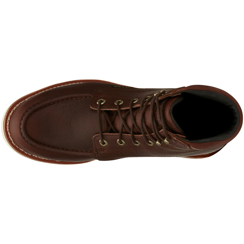 Chippewa Men’s Edge Walker 6" Steel Toe Work Boot – Brown Leather, ED5321