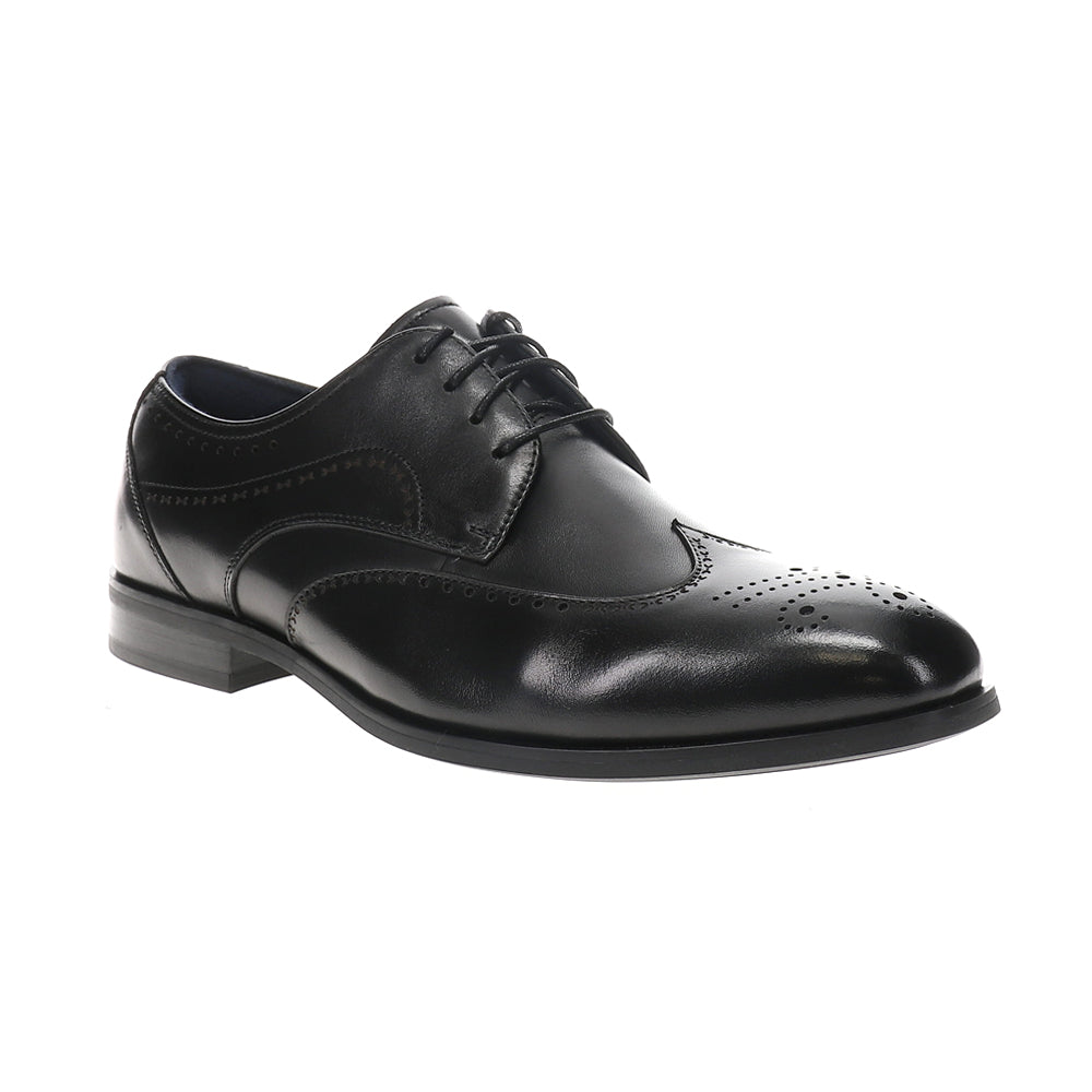 Shop Black Mens Brayden Oxford Wingtip Dress Shoes – Shoebacca