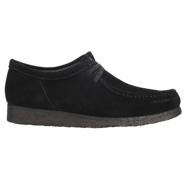 Shop Black Mens Clarks Wallabee Moccasins – Shoebacca
