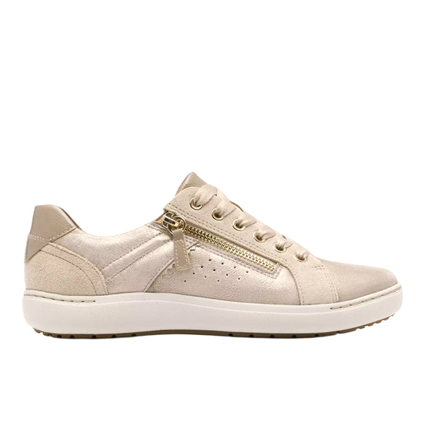 Shop Gold Womens Nalle Zen Lace Up Sneakers – Shoebacca
