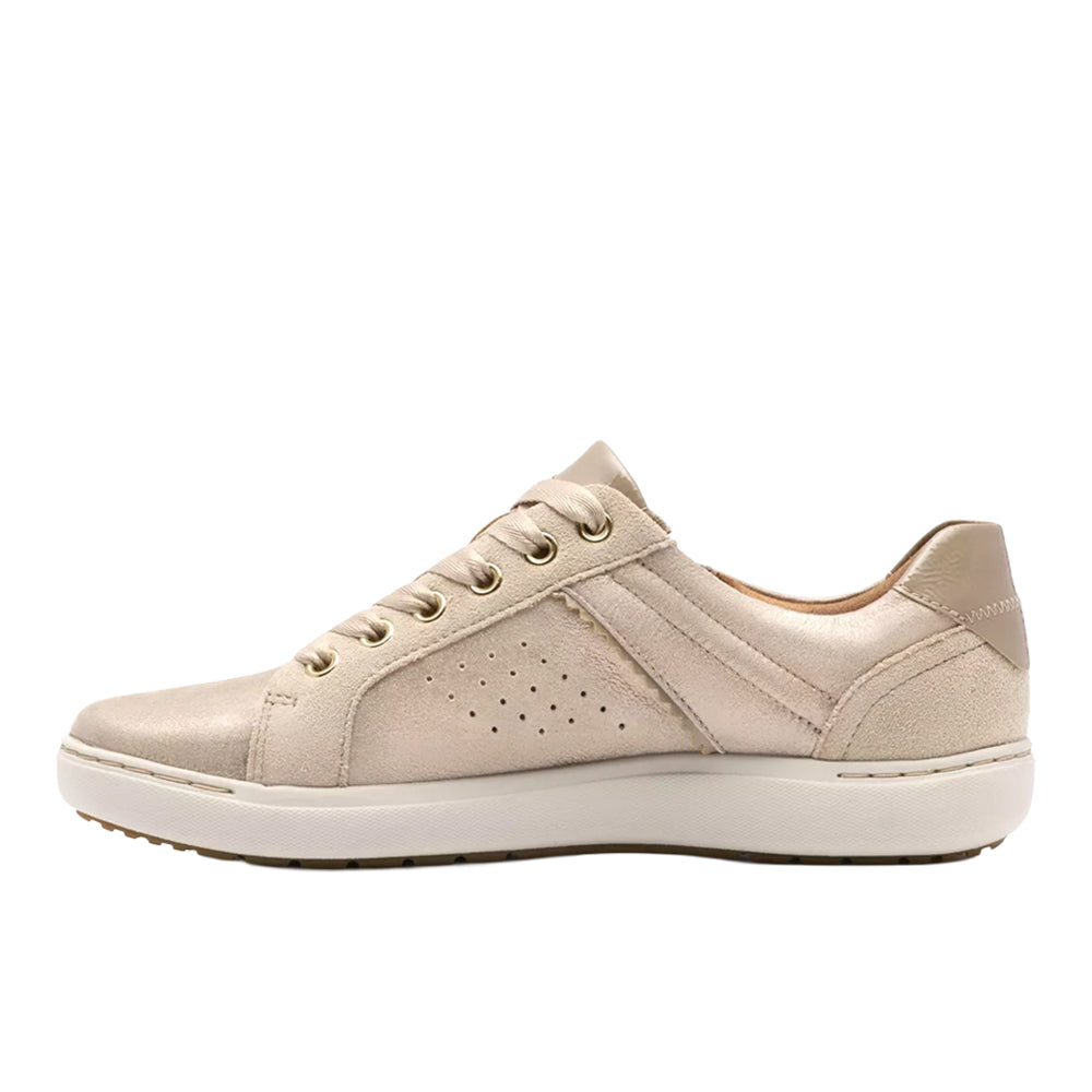Shop Gold Womens Nalle Zen Lace Up Sneakers – Shoebacca