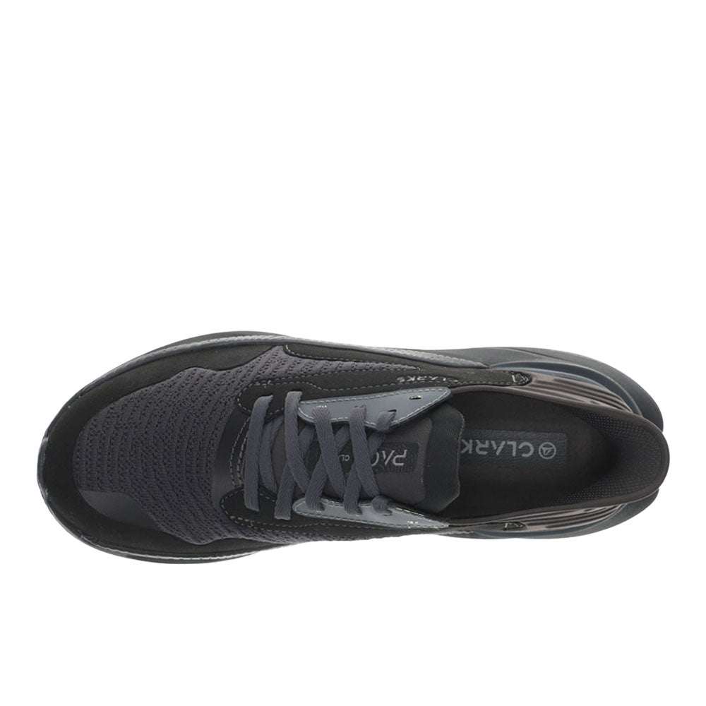 Shop Black Mens Pace Lace Up Sneakers – Shoebacca