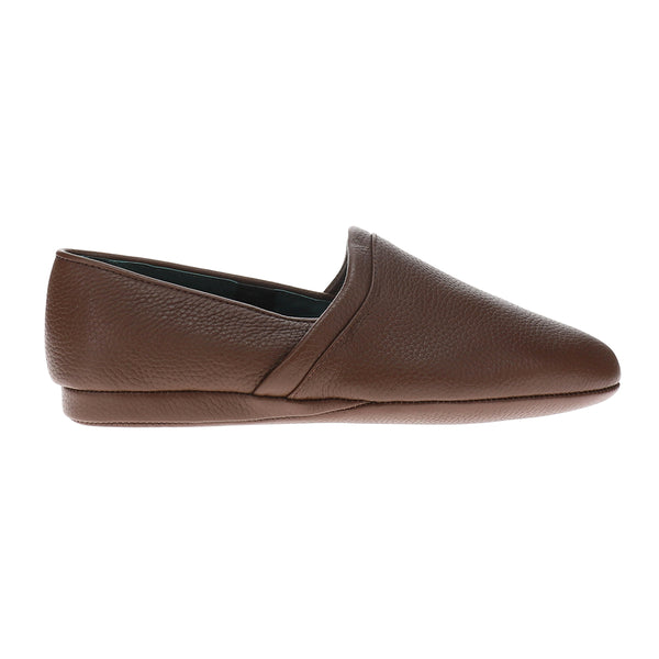 L.B. Evans Pantofole Uomo Aristocrat Scuff | Modello Senza Tacco In Pelle | Suola In Pelle | Colore Classico - 3
