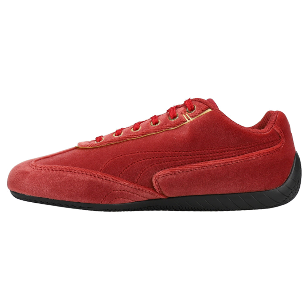Shop Red Womens Puma Speedcat Velvet Lace Up Sneakers – Shoebacca