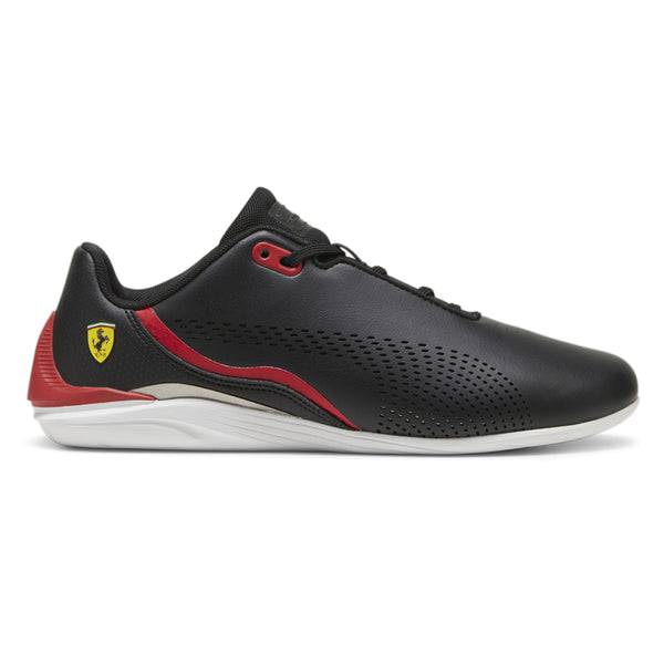 Shop Black Mens Puma Scuderia Ferrari Drift Cat Decima Lace Up