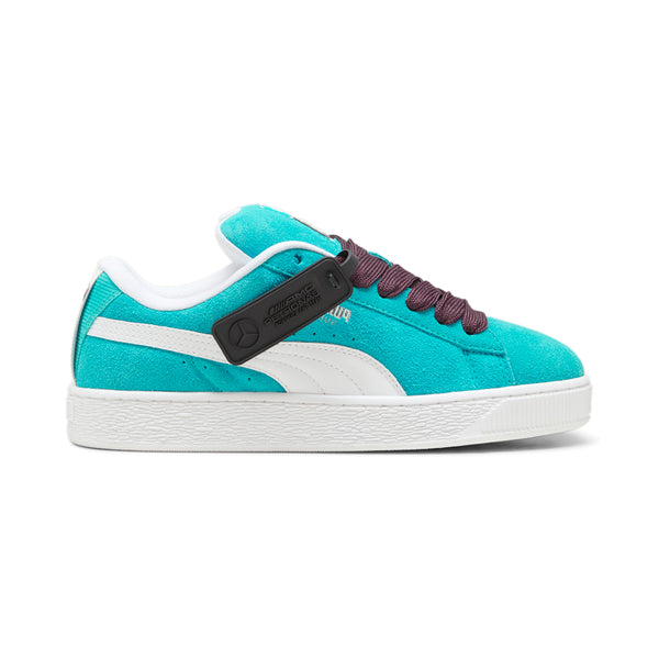 Shop Green, White Mens Puma Mercedes AMG Petronas F1 x Suede XL