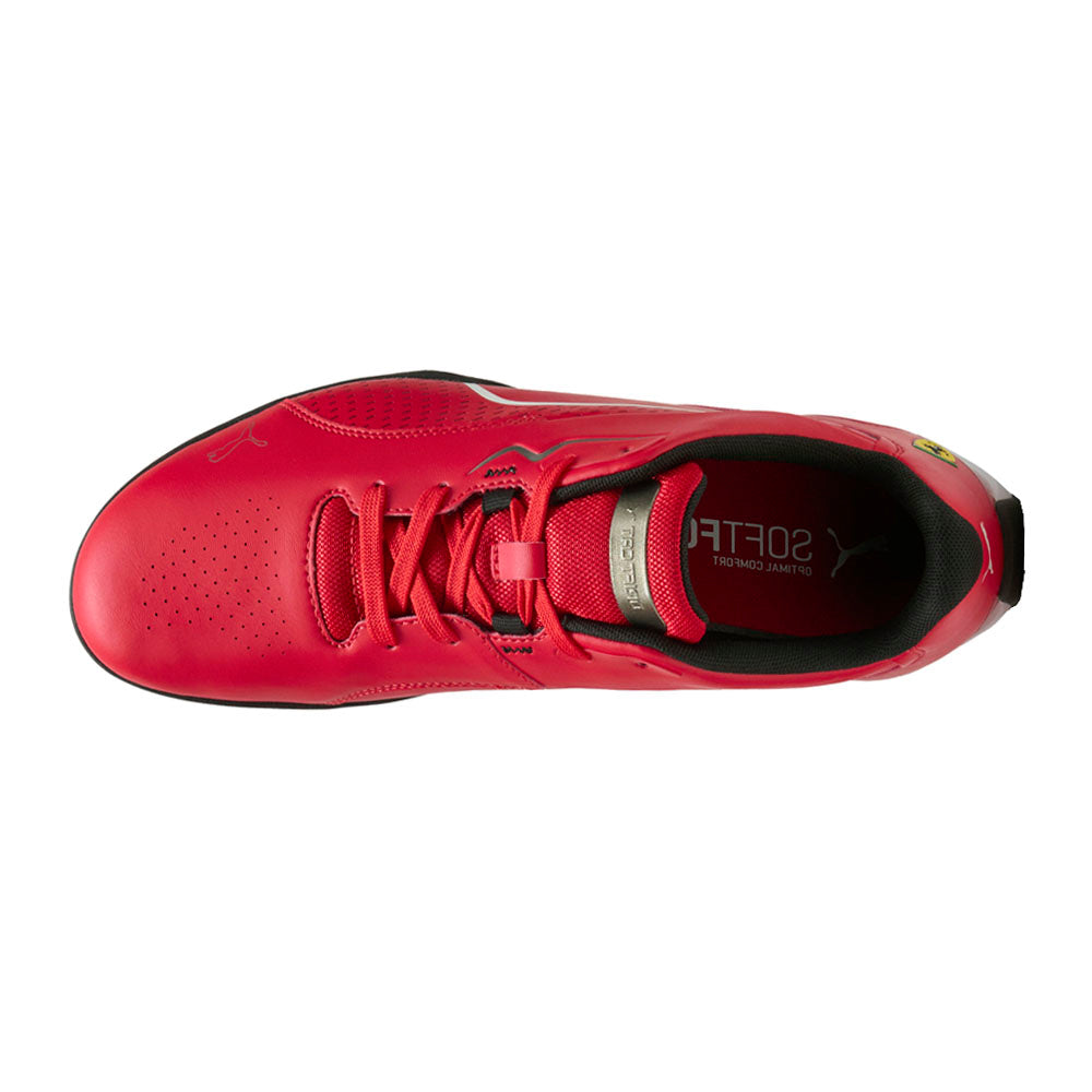 Shop Red Mens Scuderia Ferrari Drift Cat 11 Lace Up Sneakers