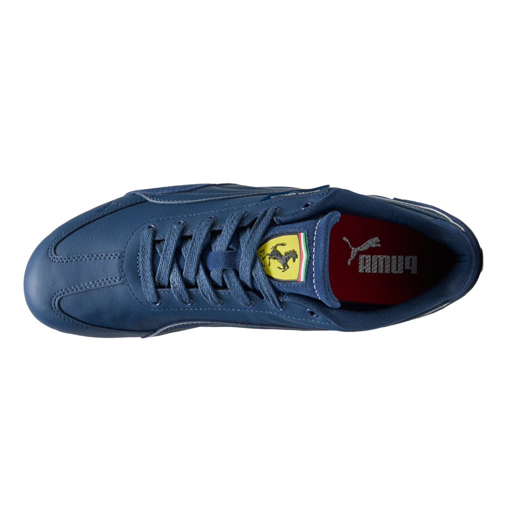 Shop Blue Mens Scuderia Ferrari HP Speedcat Lace Up Sneakers
