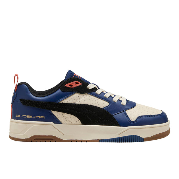 プーマ 10s PUMA 10/11 イタリア代表 L カンナバーロ Shop Blue Mens Porsche Legacy Rebound Drive Low Lace Up Sneakers