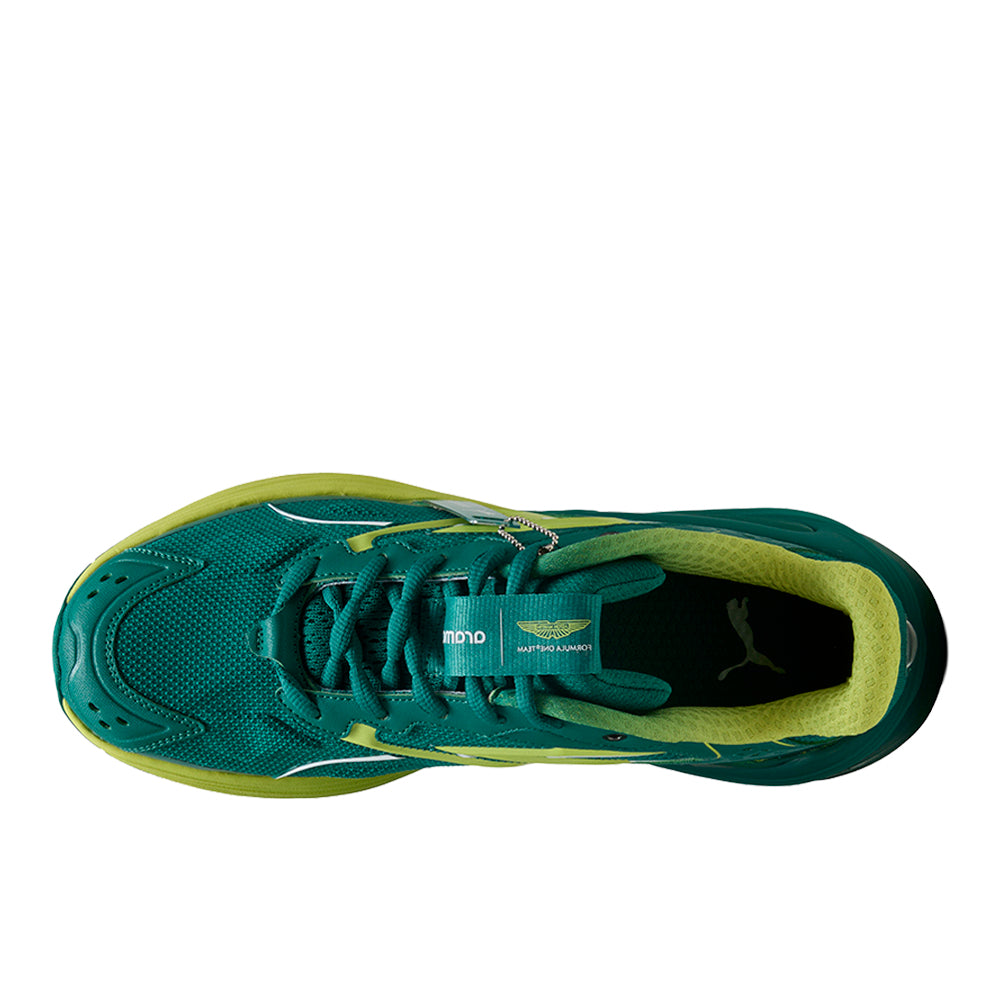 Shop Green Mens PUMA X ASTON MARTIN ARAMCO F1 Team Inverse Lace Up